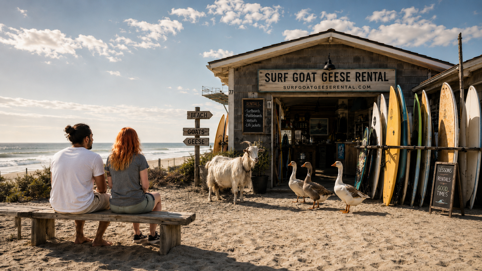 Surf Goat Geese Rental
